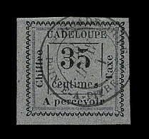 O TAXE N°11a - Variété "UADELOUPE" - Obl. Càd - TB - Autres & Non Classés