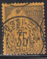 O N°56 - 35c - Obl. Nossi-bé - 2/5/1890 - 1 Dent Courte - Aigle Impérial