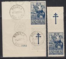 ** N°65 X 2ex - (1 Ex Càd Douala S/BDF Et Vignette) - TB - Eagle And Crown