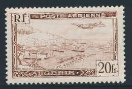 * POSTE AERIENNE N°4A - 20F Brun - Type II - TB - Vide