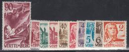 ** WURTEMBERG N°28/37 - TB - Other & Unclassified