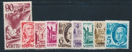 ** WURTEMBERG N°29/37 - TB - Other & Unclassified