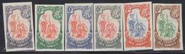 (*) Lot De 6 Valeurs Au Type Guerrier (e) - Valeur 0F - ND - TB - Sonstige & Ohne Zuordnung