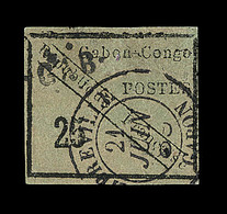 O N°15 - 25c Noir S/vert - Obl. Libreville - 24/5/89 - Signé  - TB - Sonstige & Ohne Zuordnung