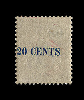 ** N°62a - Surch. "20 Cents" Au Verso Et Renversée - RARE - TB - Other & Unclassified