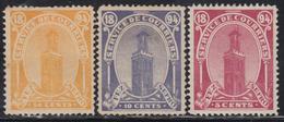 * POSTES LOCALES - FEZ à SEFROU N°32/33, 35 - 3 Valeurs - TB - Vide