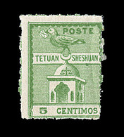 * POSTES LOCALES - TETOUAN à CHECHOUAN N°146 - 5c Vert - TB - Vide