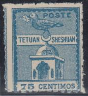 (*) POSTES LOCALES - TETOUAN à CHECHOUAN N°151 - Signé Calves - TB - Vide