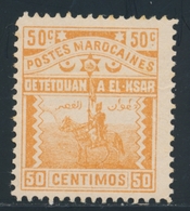 (*) POSTES LOCALES - TETOUAN à EL KSAR N°158 - TB - Vide