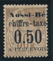 * TAXE  N°3 - 0,50 S/30c Brun - Signé A. Brun - TB - Autres & Non Classés