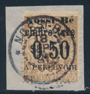 F TAXE  N°3 - 0,50 S/30c Brun - 1 Dt D'angle Arrondie - B/TB - Other & Unclassified