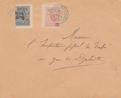 L N°53a, 54a - Obl. Djibouti - Du 9/11/1901 - TB - Altri & Non Classificati