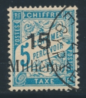O TAXE N°2 - 15 S/5c Bleu - TB - Other & Unclassified