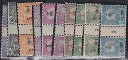 **/* MILLESIMES N°79/87, 90 - Mill. 3 - TB - Other & Unclassified