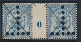 O MILLESIMES - TAXE N°25 - 25c Bleu - Mill. 0 - TB - Other & Unclassified