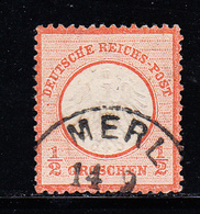 O N°3 - ½g Vermillon - TB - Used Stamps