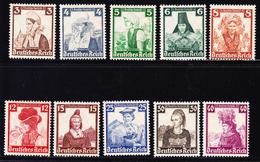 ** N°547/56 Sf N°550B - TB - Unused Stamps