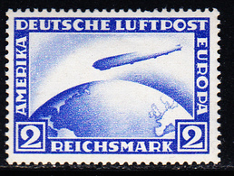 ** N°36 - 2 Mk Bleu - TB - Airmail & Zeppelin