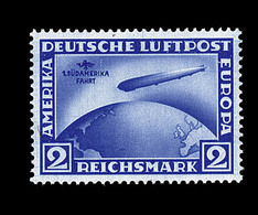 ** N°38 - 2Mk Bleu - TB - Luchtpost & Zeppelin