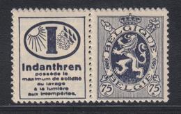 ** N°288 Avec Pub Idanthren  - TB - 1849 Schulterklappen