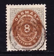 O N°19 - 8s Gris Et Brun - TB - Unused Stamps