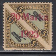 * PA N°5a - Dentelé 11½ - Rousseurs - Signé Calves - Estonia