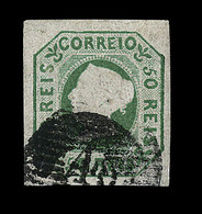 O N°3 - 50r. Vert - Signé Calves - TB - Unused Stamps