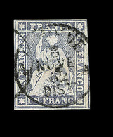 O N°27 (N°31a) - TB - 1843-1852 Federale & Kantonnale Postzegels