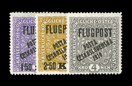 * PA N°60/62 - PA D'Autriche Surchargés - TB - Unused Stamps