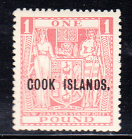 * N°51 - 1£ - TB - Cook Islands