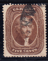 O N°12 - 5c Marron - TB - Used Stamps