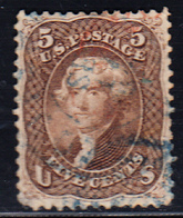 O N°21 - 5c Marron - TB - Used Stamps