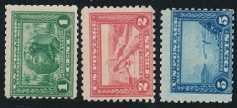 * N°195B/197B - 3 T. Dent. 10 - N°196 (petit Manque De Gomme) - Aspect TB - Usati