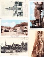 CPA Dépt 39 - Lot De 15 CPA Du Jura - En Partie Circ - Dt Précurseurs - Fontenay Aux Roses, Voiteur (x3) , Poligny, Damp - Overprinter Postcards (before 1995)