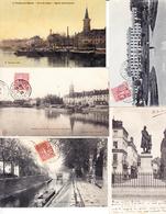 CPA Dépt 71 - Chalon S/Saône - 11 CPA - Toutes Circ Dt 1 Précurseur - Port Du Canal, Canal Du Centre, Le Lycée De Jeune  - Overprinter Postcards (before 1995)