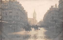 PARIS -INONDATION- RUE DE LYON - CARTE-PHOTO - Überschwemmung 1910