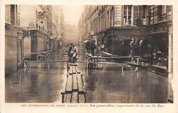 PARIS -INONDATION-RUE DU BAC - CARTE-PHOTO - Inondations De 1910