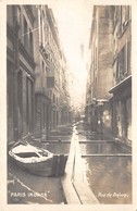 PARIS -INONDATION- RUE DE BIEVRE- CARTE-PHOTO - Überschwemmung 1910