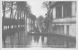 BOUGIVAL-INONDATIONS- QAUI RENNEQUIN SUALEM- CARTE-PHOTO - Bougival