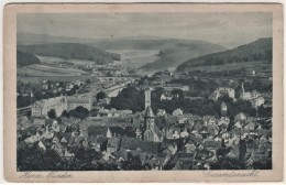 Hann Münden - S/w Gesamtansicht - Hannoversch Muenden