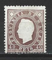 Macao Mi 36A (*) Issueed Without Gum Perf. 12 1/2 - Unused Stamps