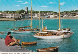 Donaghadee Harbour & Town, Co. Down, Northern Ireland. Posted 1993 With Stamp - See Notes - Down