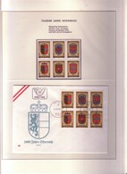 Lotto 6pz/2a (SFUSI+FDC) AUSTRIA "976-1976--1000 ANNI NASCITA DELL'AUSTRIA "pg24 - Collections