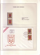 Lotto COPPIA/g (SFUSI+FDC) AUSTRIA "976-1976-1000 ANNI NASCITA DELL'AUSTRIA"pg37 - Collections