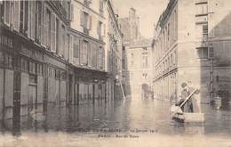 75-PARIS-INONDATIONS- RUE DE SEINE - Paris Flood, 1910