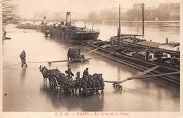75-PARIS-INONDATIONS- LA CRUE DE LA SEINE - Inondations De 1910