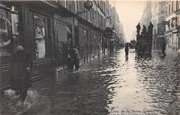 75-PARIS-INONDATIONS- QUARTIER DE LA RIVE GAUCHE - De Overstroming Van 1910