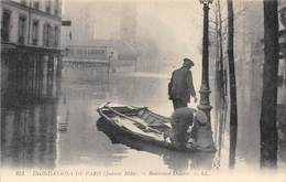 75-PARIS-INONDATIONS- BLD DIDEROT - Paris Flood, 1910