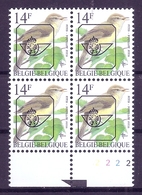 BELGIE * Buzin  PRE * Nr 838 P8 * Plaatnr 2 * Postfris Xx * FLUOR PAPIER - LICHT GROENE GOM - Otros & Sin Clasificación