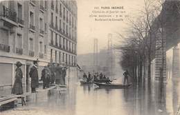 75-PARIS-INONDATIONS- BLD DE GRENELLE - Überschwemmung 1910